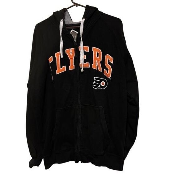 Philadelphia Flyers Size Large Zip Up Hoodie - Picture 1 of 4